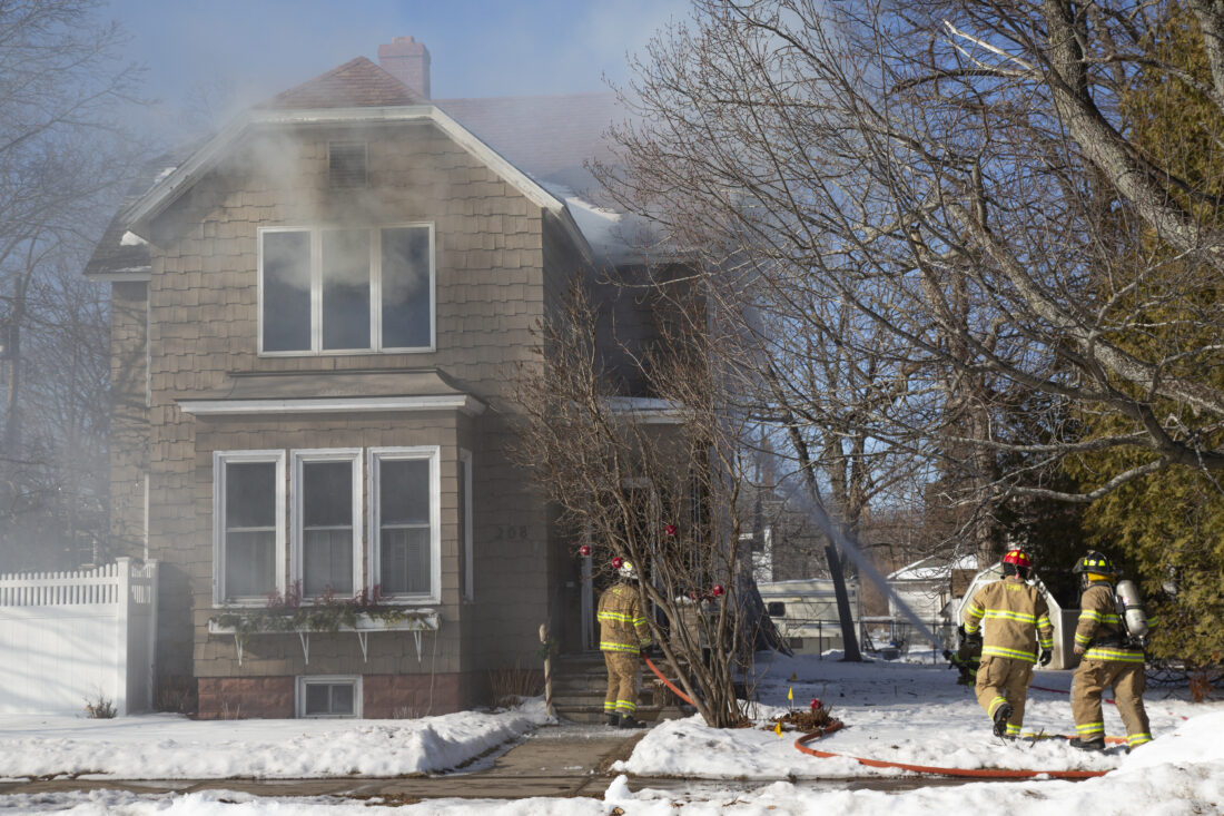 Fire damages Escanaba home News, Sports, Jobs Daily Press